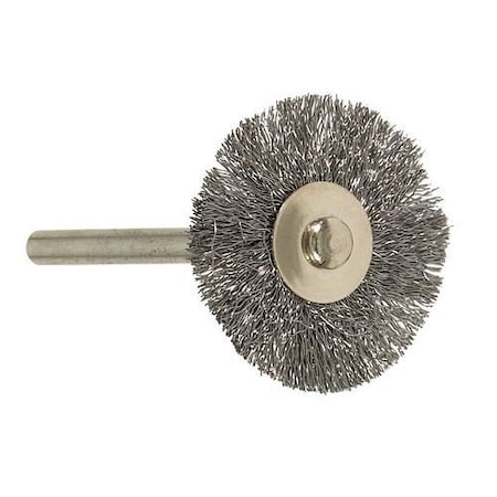 Gyros Wire Wheel, Steel - 1" Dia. 11-84286